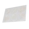 6 Pairs Silicone Eye Patches Prevent Wrinkle Reusable Overnight Lower Eye Pads for Home Beauty Salon