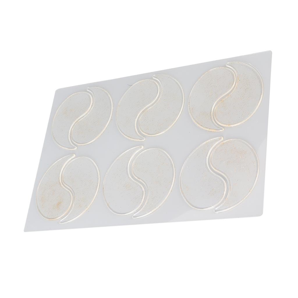 6 Pairs Silicone Eye Patches Prevent Wrinkle Reusable Overnight Lower Eye Pads for Home Beauty Salon