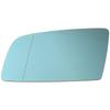 BMW 5 E60 / E61 03-10 Heated Mirror Glass Blue Left
