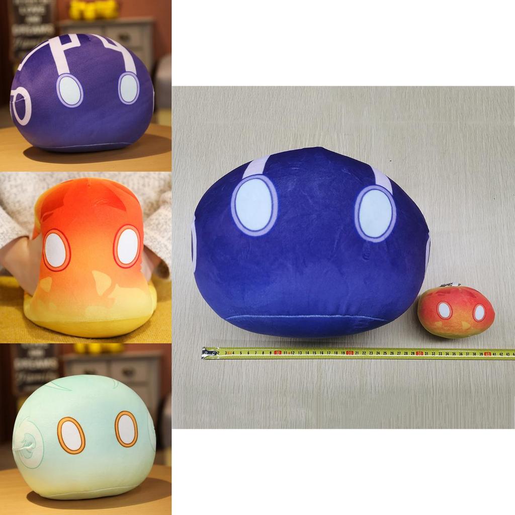 Genshin Impact Slime Theme Adorable Plush Dolls Perfect Kids Gift Cartoon Pillow