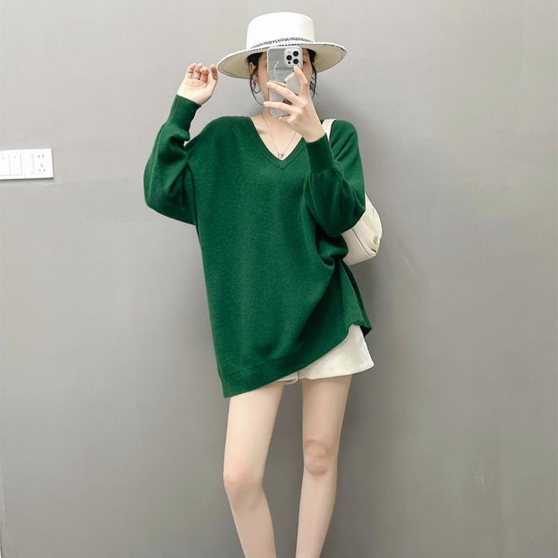 Qinghe 100% Pure Cashmere Women's Sweater - Ultra Soft Luxury Winter Pullover
