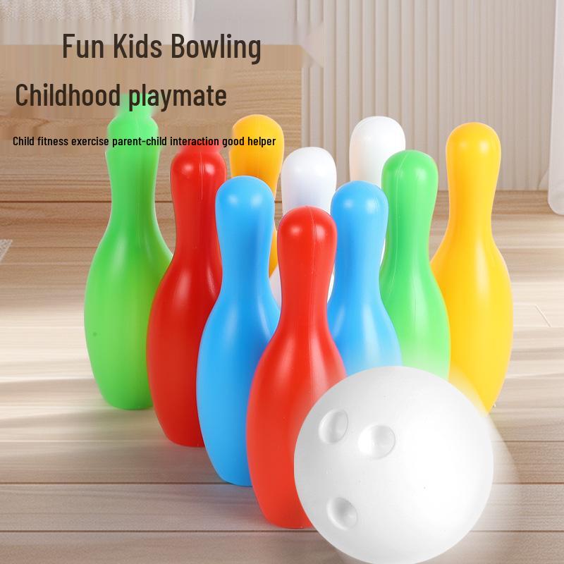 Kids' Educational Bowling Set for Indoor/Outdoor Fun and Learning