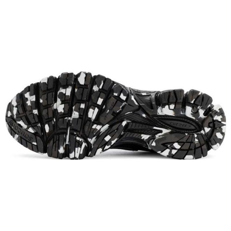 Saucony Cohesion 2KTR unisex low-top casual shoes black cushioned durable breathable S79031-1