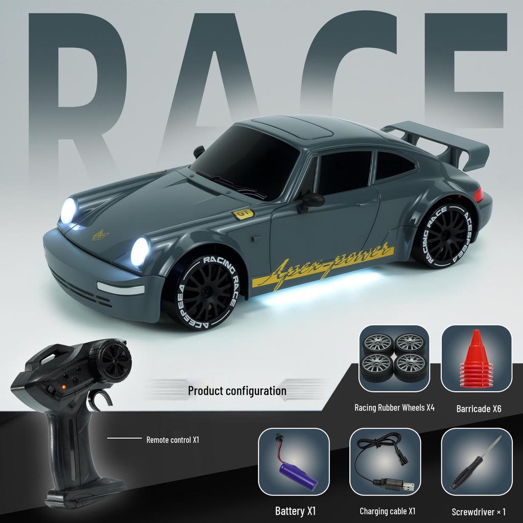 High-Speed 1:20 Remote Control Drift Car for Kids - 2.4G Four-Wheel Drive Toy Racing Model