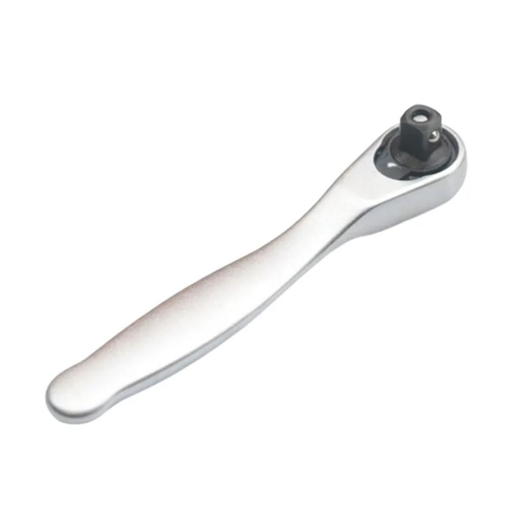 Mini ráčna s 72 zuby Rychloupínací Hlava se čtvercovým dříkem 1/4" Pohon Ráčna Rukojeť Klíč Nástavce nebo Držák bitů