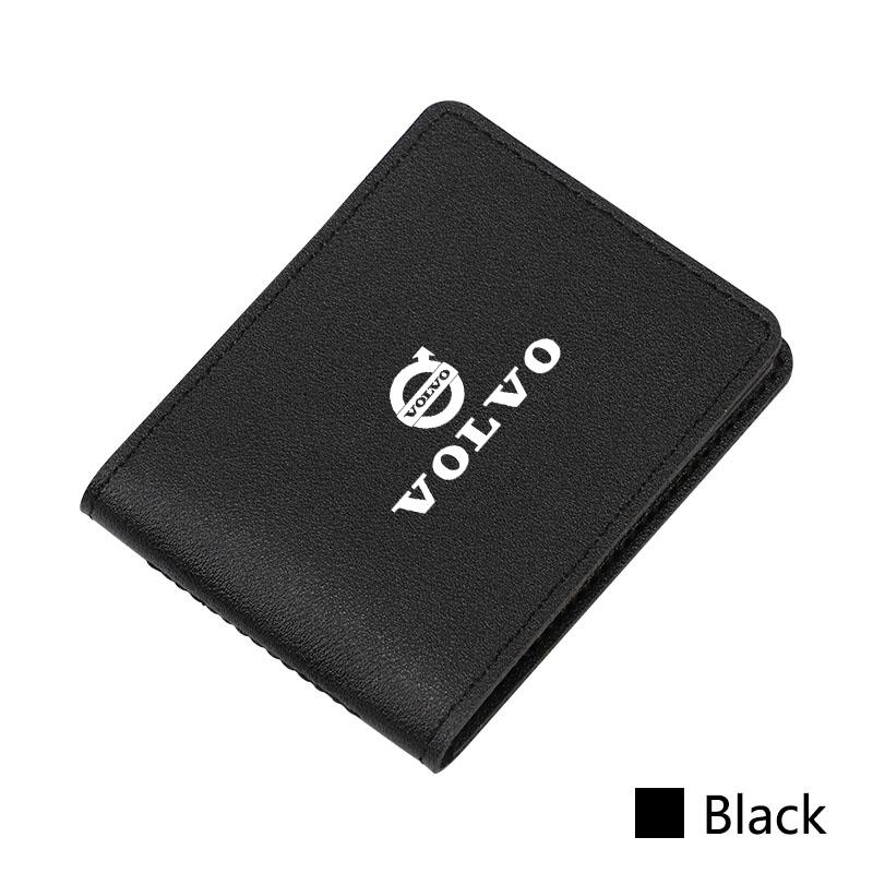 Car Driver's License Protective Cover Leather Document Cover For Volvo XC60 S60 V40 V50 V60 S80 S40 C30 AWD C70 S40 S60 S80 S90