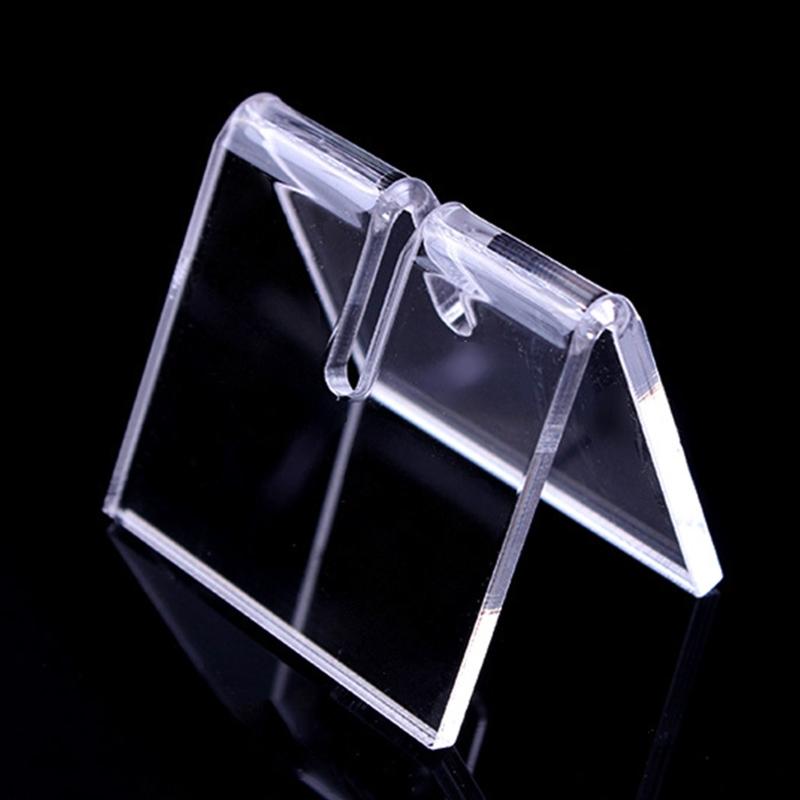 

Portable Clear Knife Display Rack Holder Organic Glass Commodity Shelf Knife Holder 3.5/4.5cm 2 Sizes Kitchen Tool L