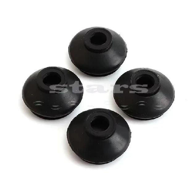 4Pcs Turn To Rod Suspension Arm Lock Ball Joint Head Dust Protection Rubber Cover for Chinese ATV Quad Go Kart Karting Accessory