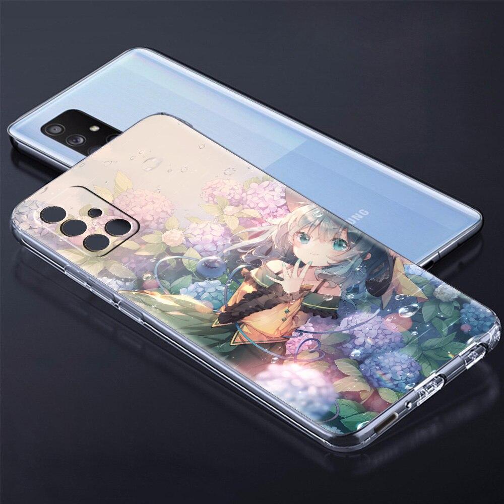 Anime TouHou Project Girl Phone Case For Samsung Galaxy A51 A71 A21S A12 A11 A31 A41 A52 A32 5G A72 A01 A50 A70 Soft Clear Cover