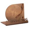 Now Playing Vinyl Record Stand Retro Holder for Wood Record Display Stand Gift Decorative Ideas Turntable Accessories