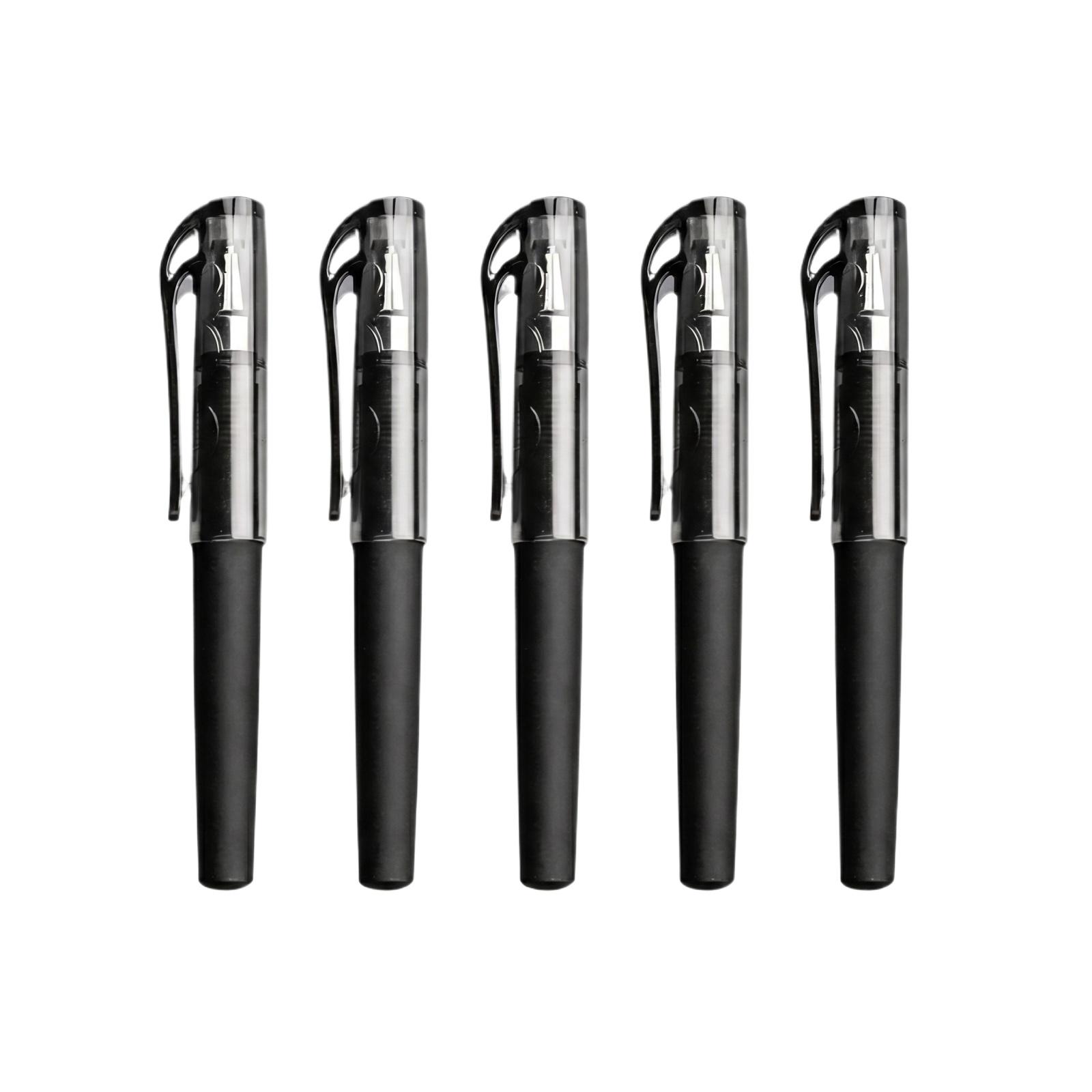 

5PCS Retractable Medical Pen with 5ml Capacity Portable Neutral Ink Ballpoint Pen Suitable for Healthcare Professionals and Everyday Use One Size