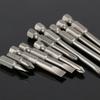 1/4" Hex Bits Set Tamper Proof Security Drill Magnetic Bits Set Torx Electric Screwdriver Tips HRC60 High Hardness