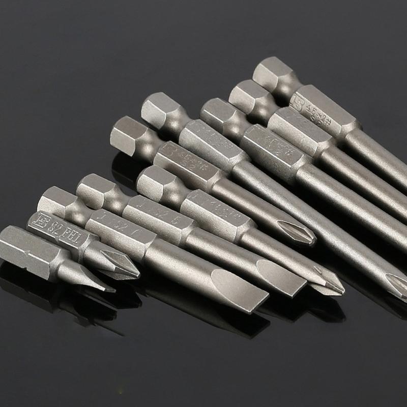 1/4" Hex Bits Set Tamper Proof Security Drill Magnetic Bits Set Torx Electric Screwdriver Tips HRC60 High Hardness