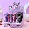 48Pcs Sanrio Kuromi 0.5mm Cartoon Elf Patch Press Pen Cute High-looking Girl Neutral Pen Gift Pen Sign Pen Back To School Season