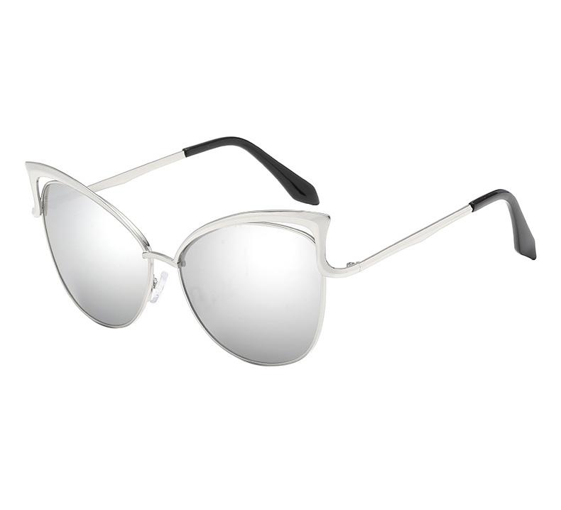 

TOYEARN Fashion Sexy Ladies Cat Eye Sunglasses Women Brand Designer Vintage Mirror Sun Glasses For Female oculos de sol feminino