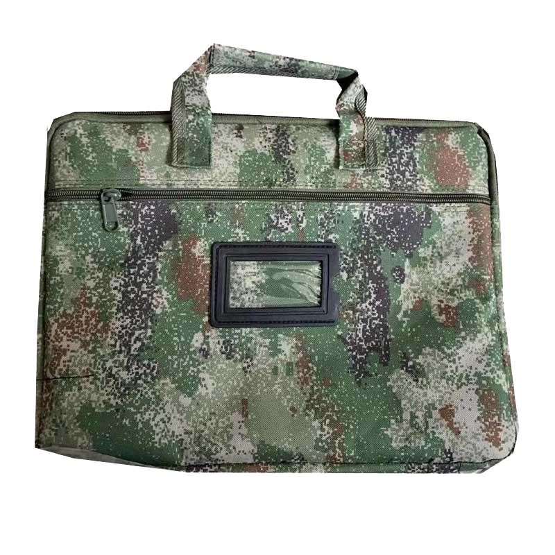 Camouflage Canvas Laptop Briefcase