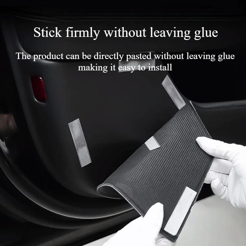 Car Door Anti Kick Pads for Tesla Model Y Juniper 2025 Door Anti-kick Sticker Soil-proof Mat Children's Kick Pad Car Accessories