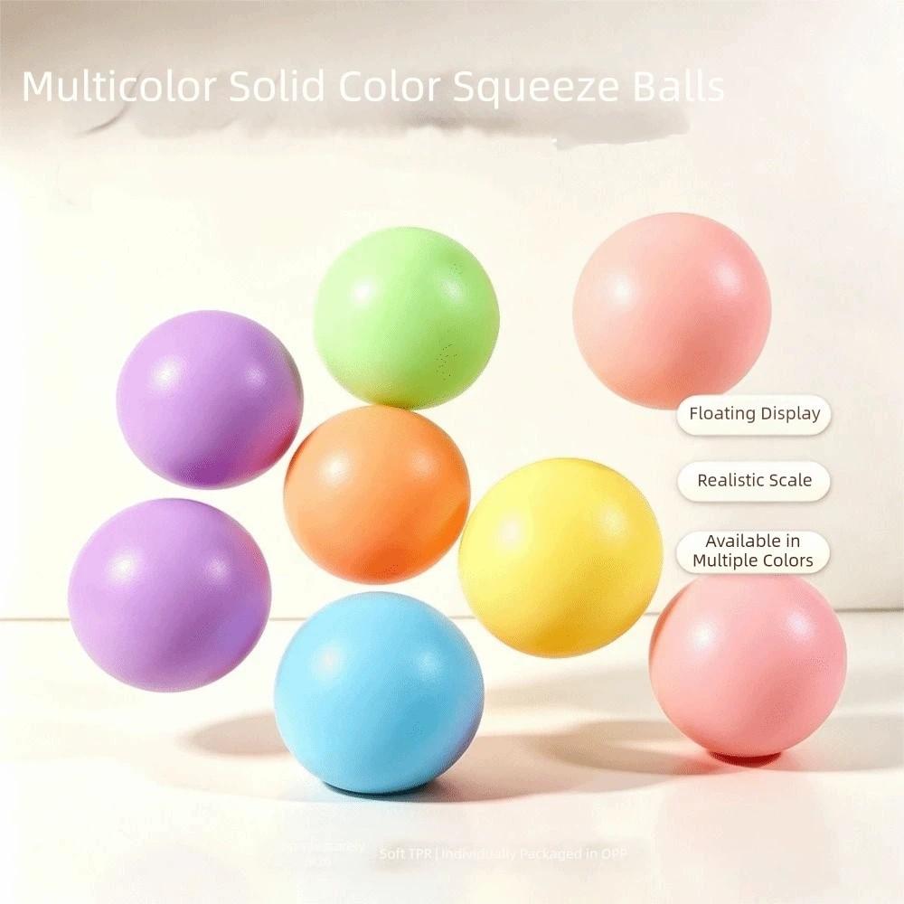 Balle Super Douce à Rebond Rapide Jouet à Presser Coloré Sensoriel Fidget Jouet Cadeaux pour Enfants