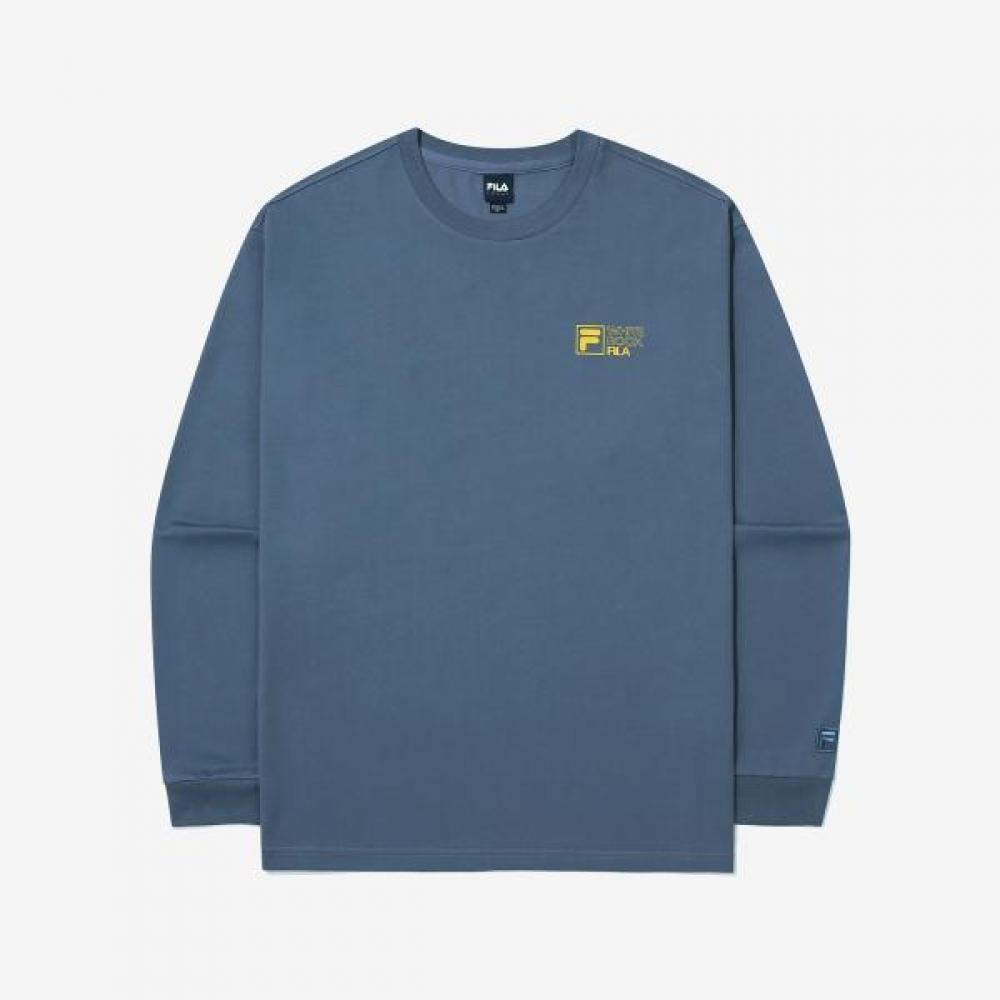 

Fila White Rock Graphic Long Sleeve Tee Fs2rlg3102x Dem denim/105