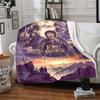 1pc The Lord of the Rings Two Towers Flannel Blanket Soft Warm Throw for Home, Office, Travel, All-Season Cozy Bedding GiftL1230