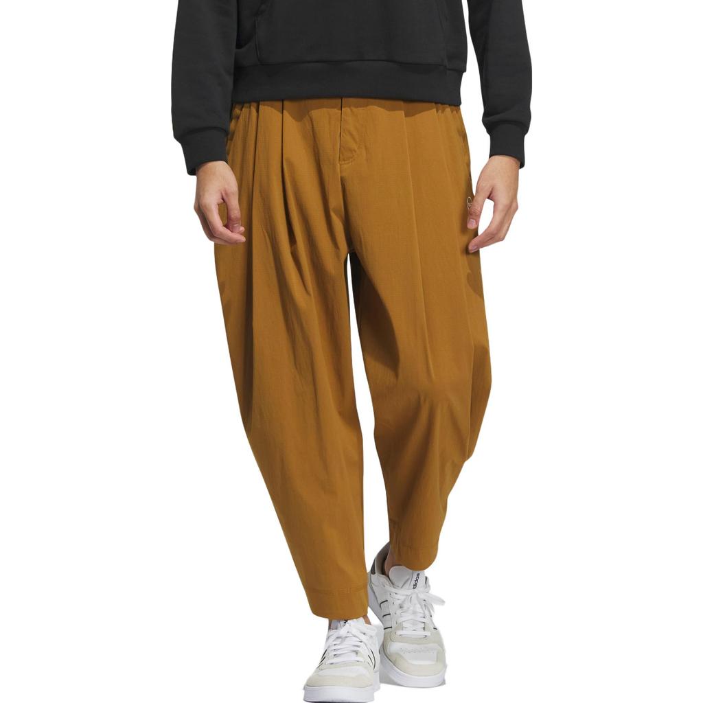 Adidas Knitted Sweatpants Unisex Khaki Moderate Skinny Pants IK3438