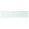 VidaXL Panneaux d'étagère 2 pcs Verre Transparent 60 x 12 cm