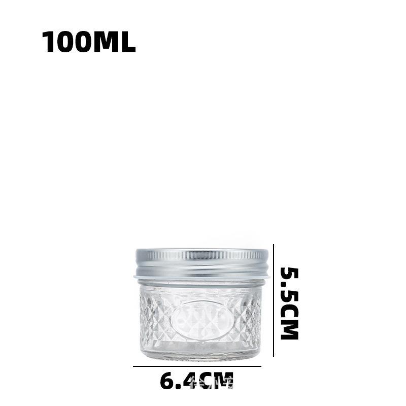 

Steamable Glass Jar: Mason Jam, Bird s Nest, Honey, Sealed Oats & Salad Cup