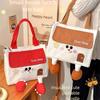Portable Insulated Tote Bag Small Food Thermal Handbag Snack Bag Cartoon Lunch Bag  Women