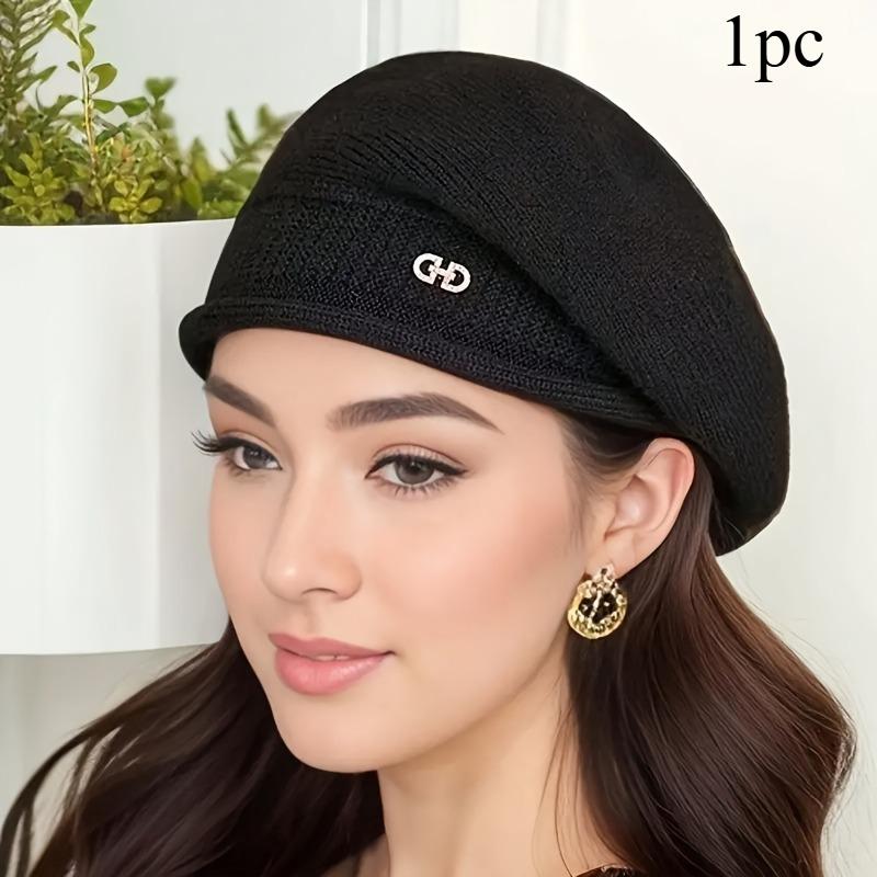 

1pc Women s Soft Beanie Hat - Lightweight Stretchy Casual Hat with Jacquard Weave Versatile for Casual Attire Everyday Headwear