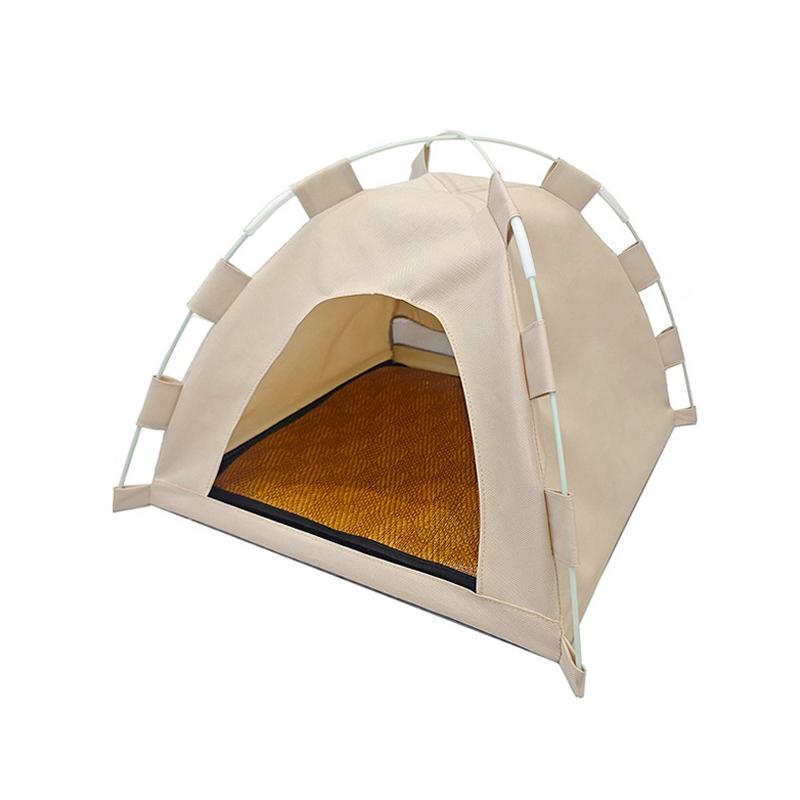 Cat Tent Bed Waterproof Portable House Outdoor Pet Warm Cushions Furniture Sofa Basket Winter Beds Kitten Sleeping Nest Tents