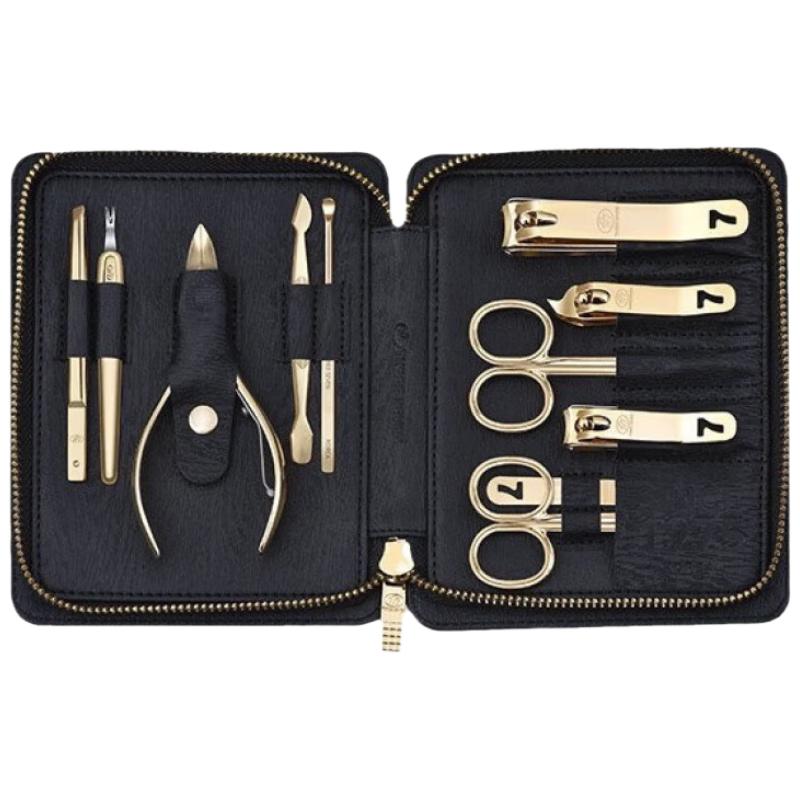 

11-Piece 14K Gold Plated Nail Care Kit