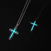Luminous Cat Paw Print Fluorescent Pendant Necklace