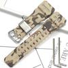 Natural Resin Replacement Watch Strap Suitable for Casio G-Shock Master G Mudmaster GG-1000 GWG-100 GSG-100 Sport Watch Bracelet