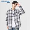Jeanswest Men's Casual Plaid Shirt