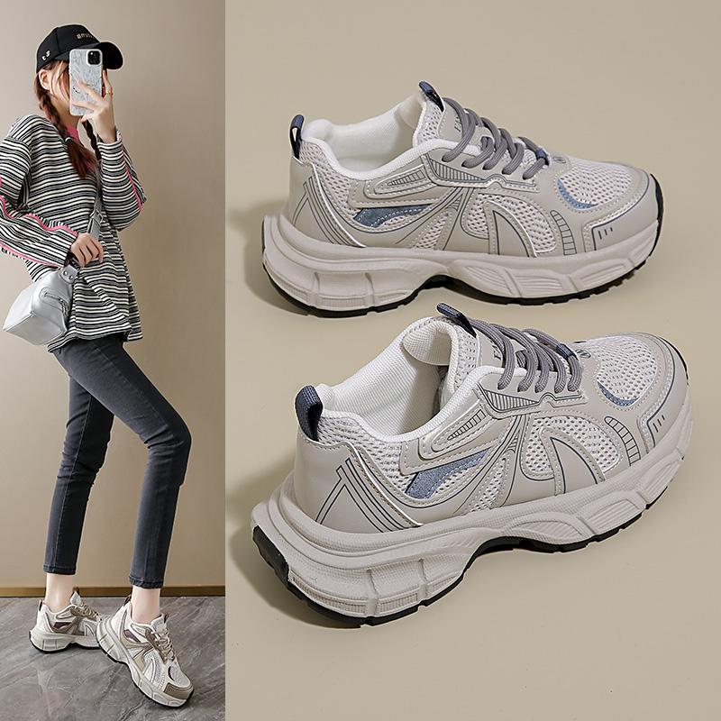 Fashion Women's New Casual Sports Shoes Multi-functional Anti-slip Wear Increase Casual Shoes Street Fashion All Comfortable Daddy Shoes