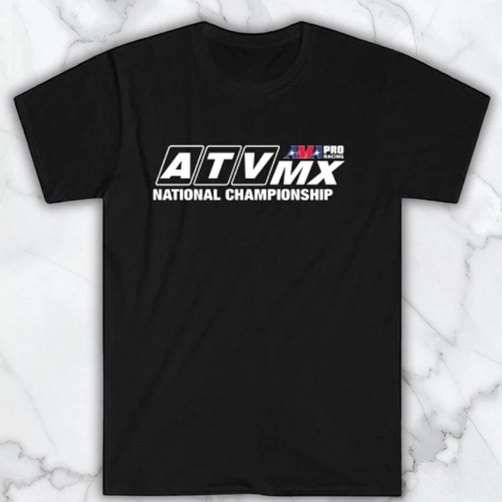 AMA Pro Racing ATV MX Championship Men s Black Graphic T Shirt Freeships XXXL