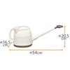 IRIS OHYAMA Watering Can Pitcher 3.3L IJ-33 Ivory