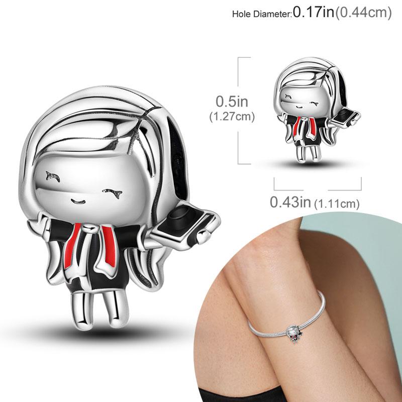 New 925 Silver Charm Bead Fit Original Bracelet Charms for Women Necklace DIY Jewelry Gift