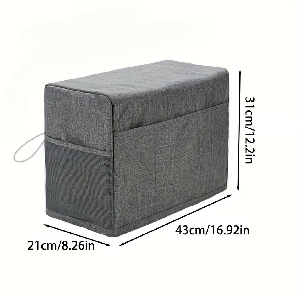 Gray household sewing dust cover set sewing tools storage bag for one pack