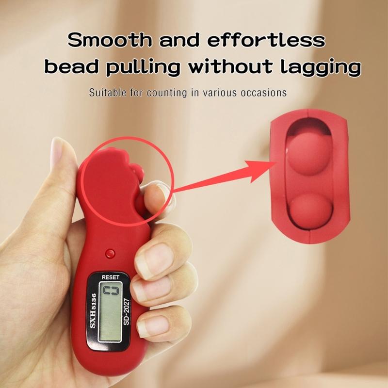 Przenośny licznik cyfrowy z wyświetlaczem czasu odpowiedni dla entuzjastów fitnessu, modlitwy i radzenia sobie ze stresem, relaksacji