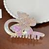 Hair Butterfly Highquality Clip With Rhinestone Details For Sophisticated Styling