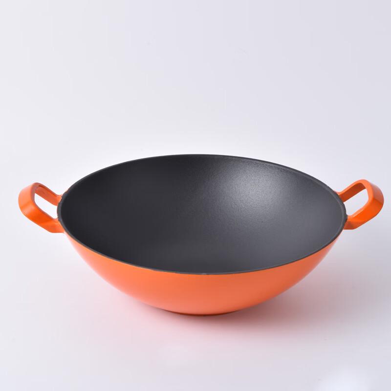 

Zhishi Cast Iron Non-stick Wok