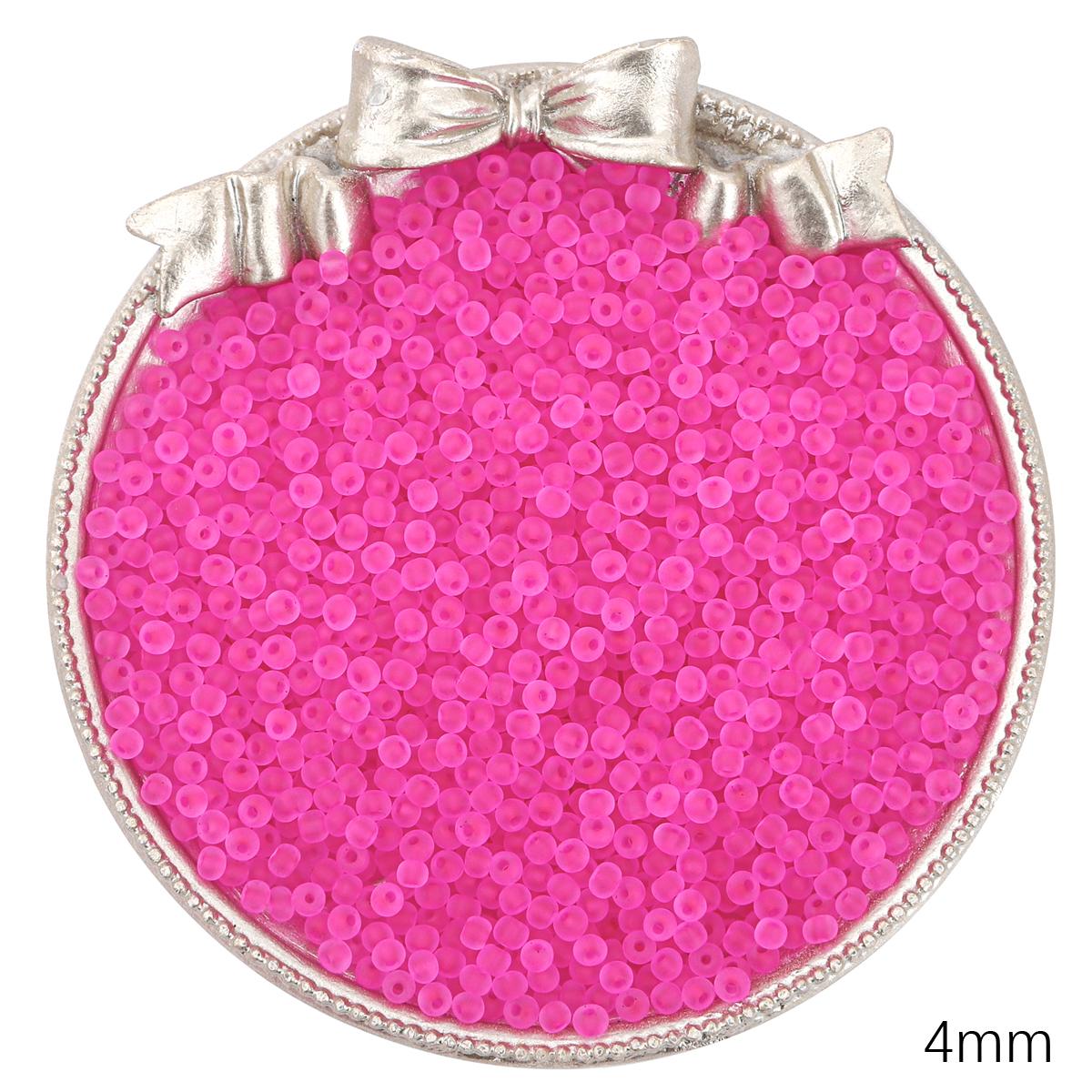 

Прозорі матові чеські скляні намистини Розсипний бісер для виготовлення ювелірних виробів своїми руками, шиття одягу, бісеру, аксесуарів C27 4mm 100pcs