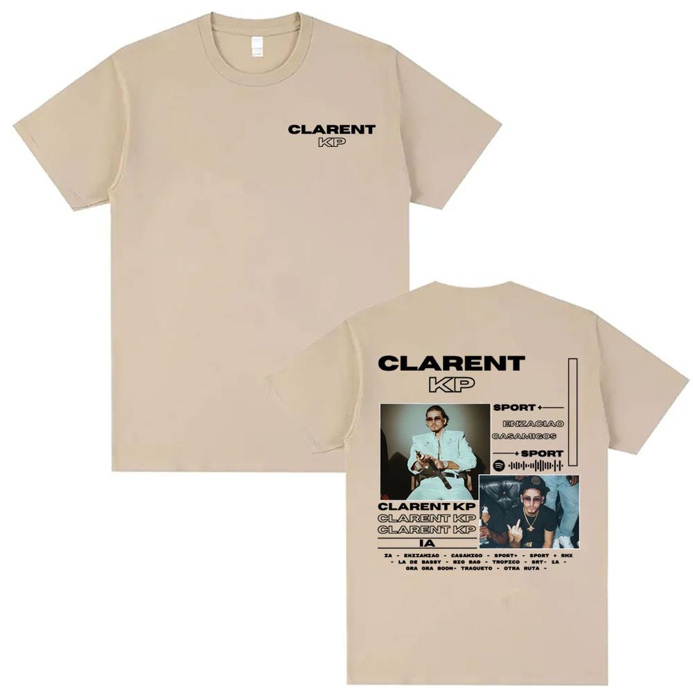 Rapper Clarent Kp Enzaciao Casamigos Album Tshirts Men Women Fashion Hip Hop Pop Music T Shirt Cotton Comfort Oversized Tshirt