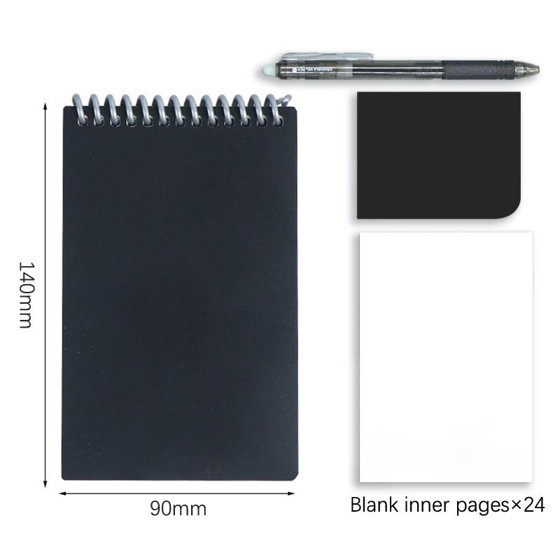 A5 Reusable Whiteboard Notebook With Free Whiteboard Pen Erasing Cloth Weekly Planner Portable Notebooks