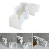 Easter Rabbit Candle Mold DIY Soap Mould Fondant Cake Baking Tool Silicone Mold