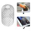 4x Metal Mesh Gutter Leaf Debris Mud Trap Guards Drain Pipe Cover Downpipe New