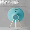 Smart Bluetooth Speaker Wireless Mirror Sound Box Desktop Alarm Clock with LED Night Light TF Music Player 15W Wireless Charger