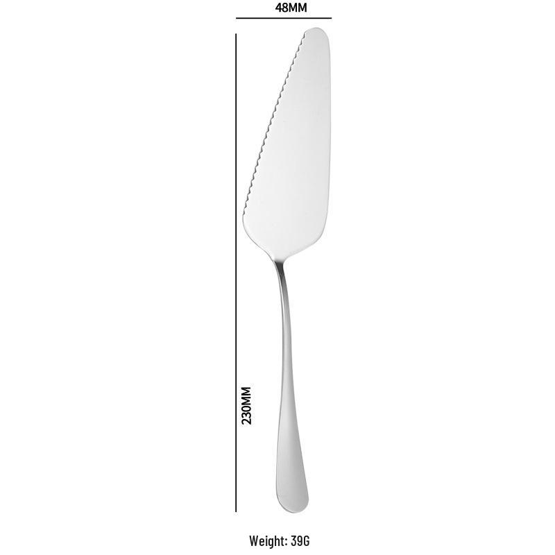 1010 Stainless Steel Western Cutlery Set: Steak Knife, Fork, Spoon, Dessert Spoon, Serving Fork, and Ice Spoon.