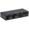 Arturia MiniFuse 2 Audio Interface Dual Audio and MIDI Interface Music Production Software Included Black